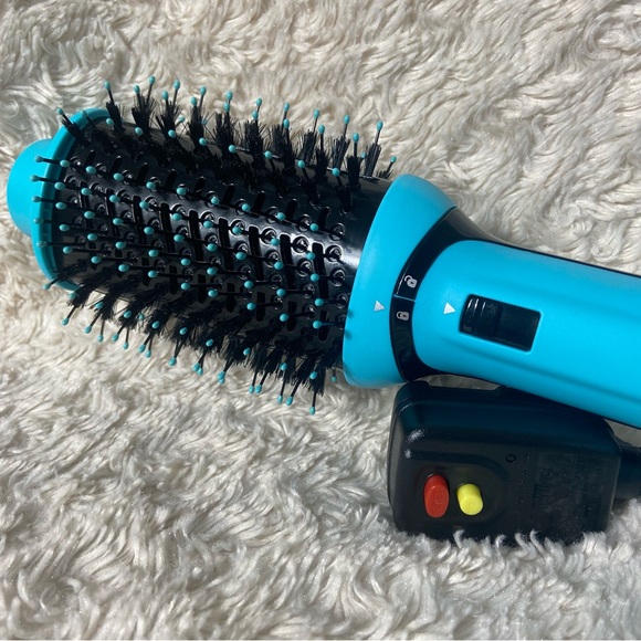 Revlon One-Step Volumizer Original Hair Dryer Hot Air Brush Styler Baby Blue - Picture 2 of 7